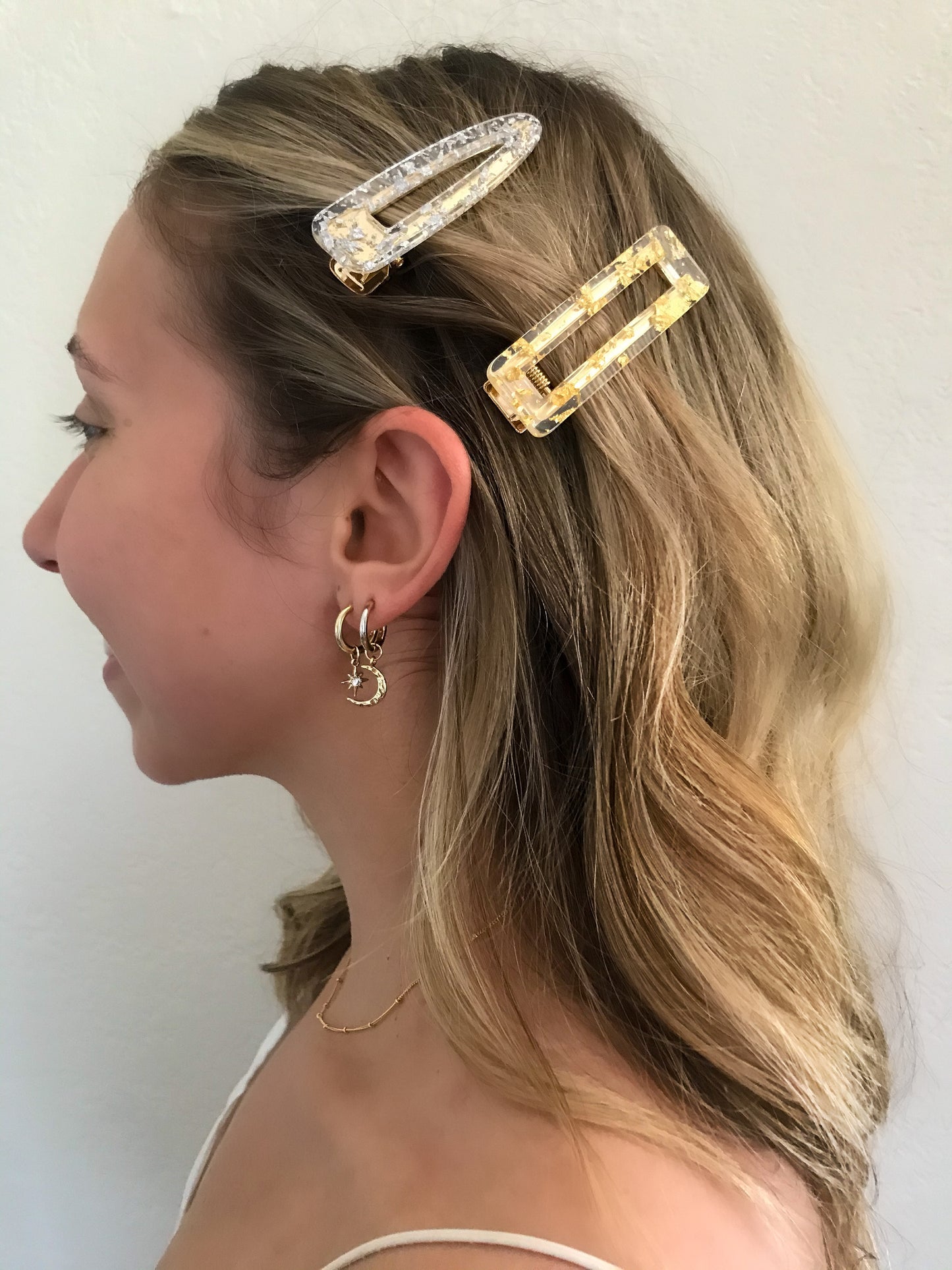 Lake of Stars Huggie Earrings