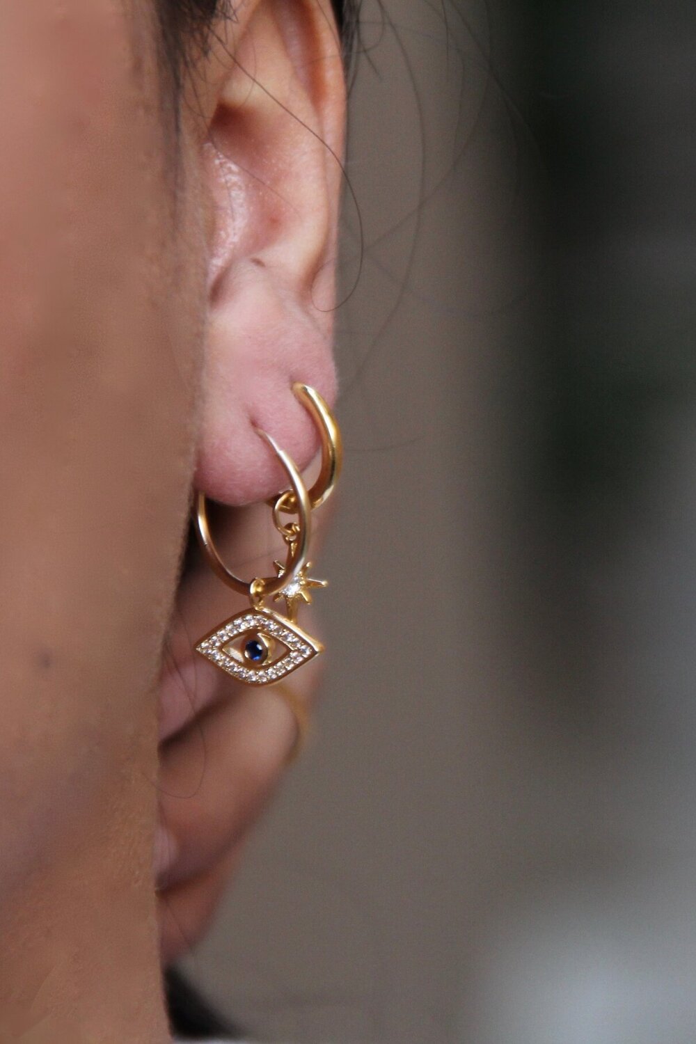 Evil Eye Endless Earrings