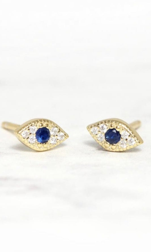 Evil Eye Studs
